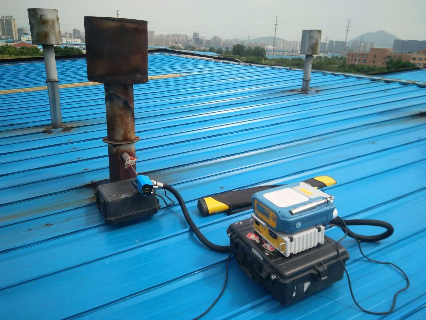 電纜企業(yè)噴涂車間PF-300儀器現(xiàn)場測試