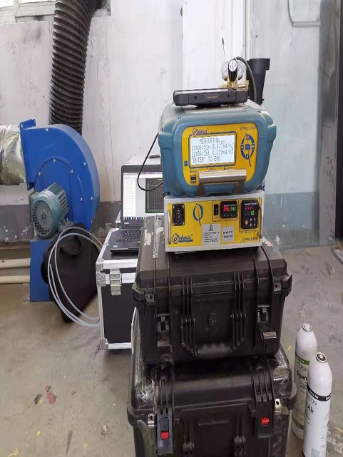 汽油車監(jiān)測現(xiàn)場驗證測試非甲烷總烴濃度變化