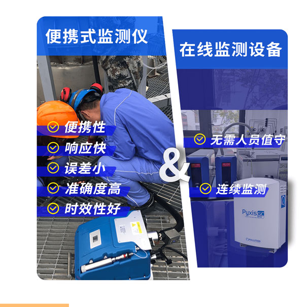便攜式監(jiān)測儀和在線監(jiān)測設備