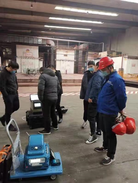 PF-300便攜式非甲烷總烴測試儀與譜育儀器進(jìn)行現(xiàn)場比對