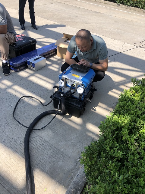 貝克聯(lián)合制藥有限公司現(xiàn)場有組織和無組織排放檢測