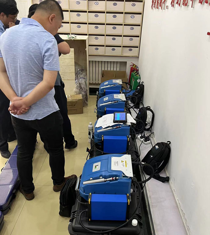 大連生態(tài)環(huán)境局PF-300（催化氧化+FID）驗收培訓(xùn)