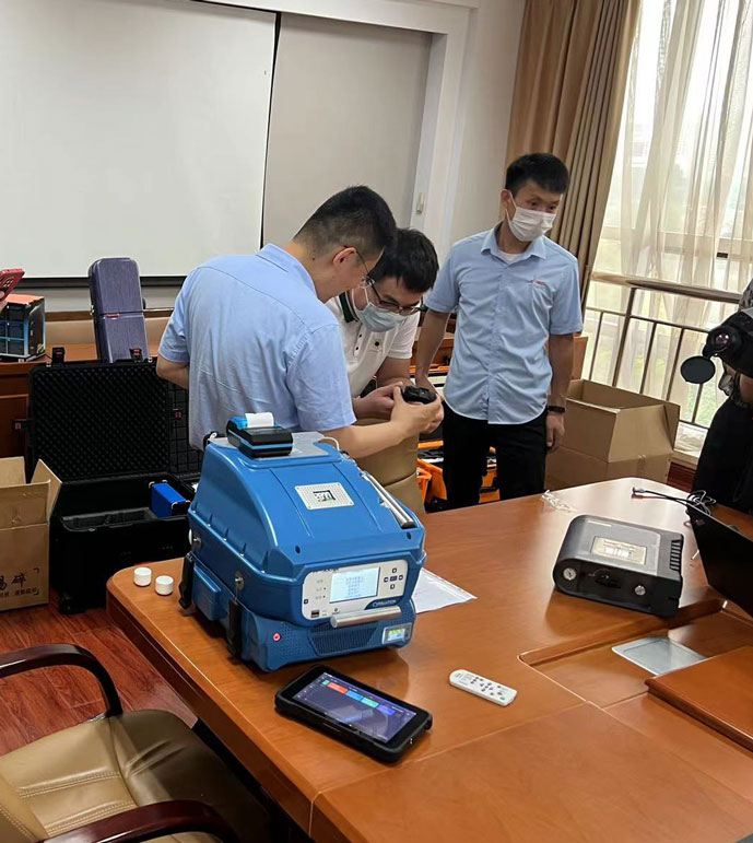 日照生態(tài)環(huán)境局PF-300分析儀交貨驗收