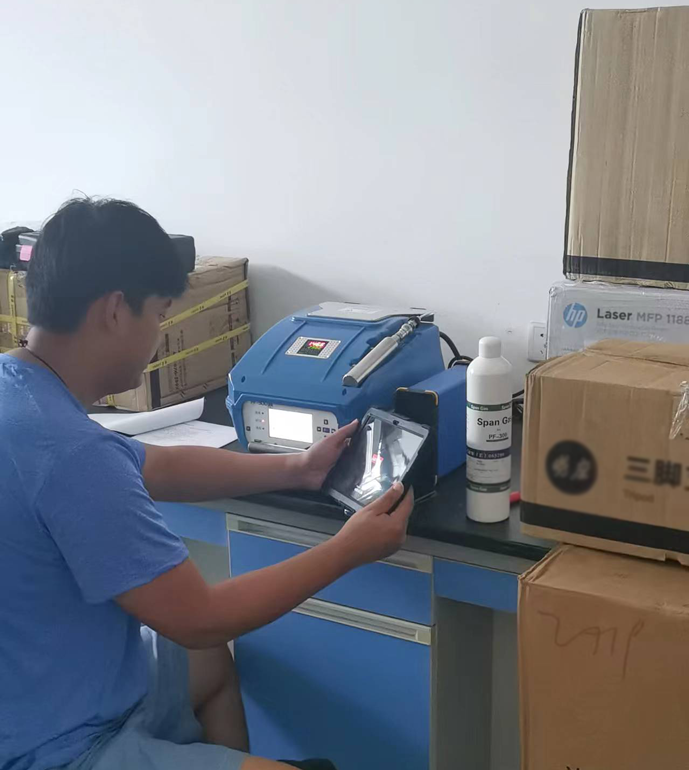 湖南益陽生態(tài)環(huán)境監(jiān)測中心PF-300交貨驗(yàn)收